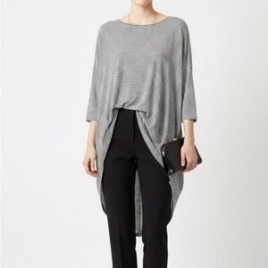 Anthropologie Striped Stretch blouse